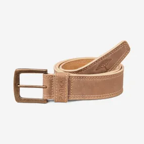 40mm Leather Belt - Stone