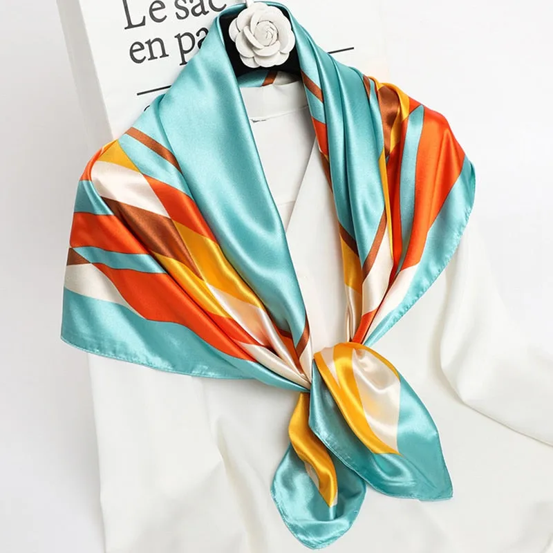 90*90cm Square Silk Scarf