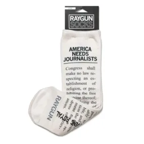 America Needs Journalists Socks