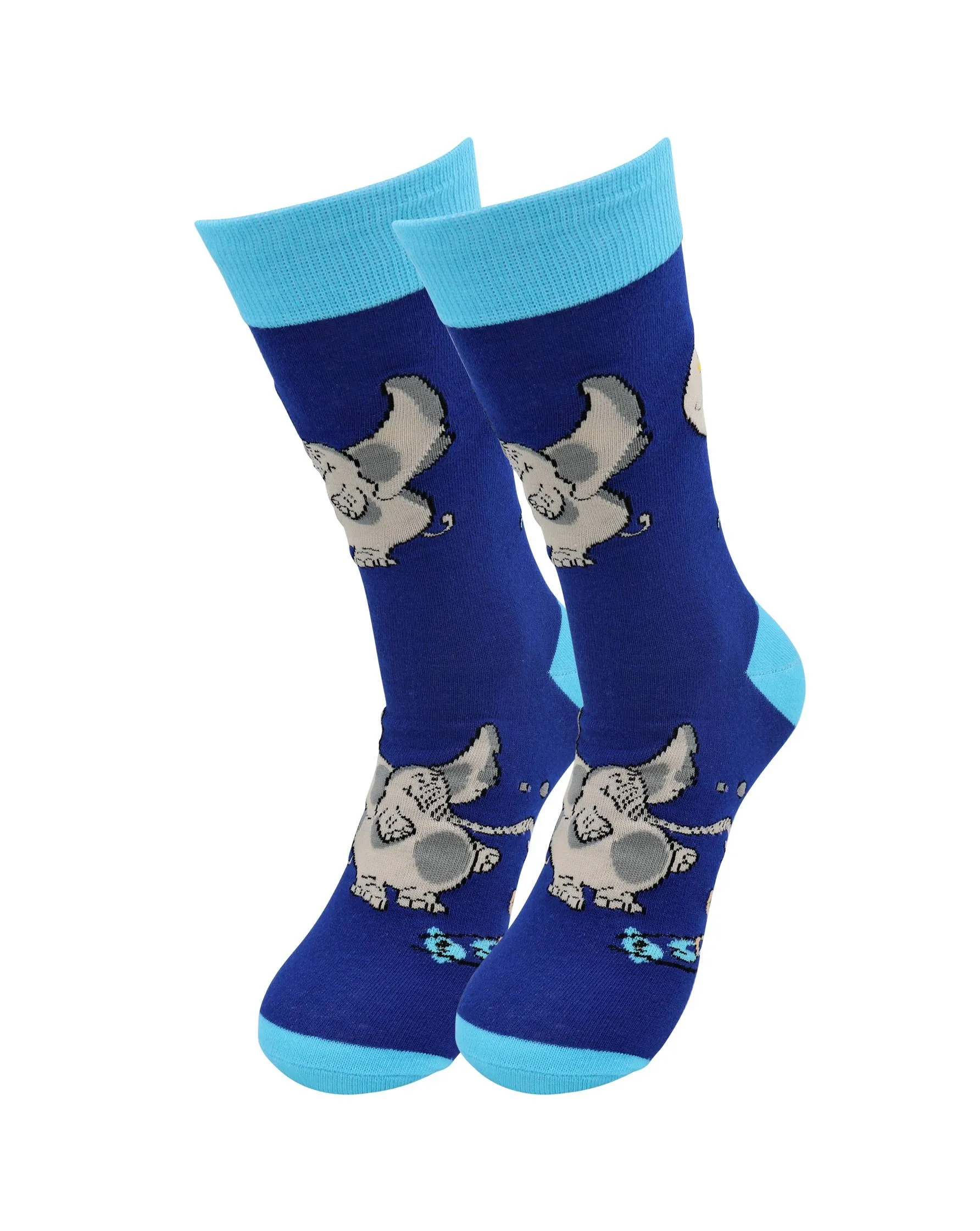 Animal Socks – Rhino, Alligator, Zebra, Wolf Fun Comfy Socks