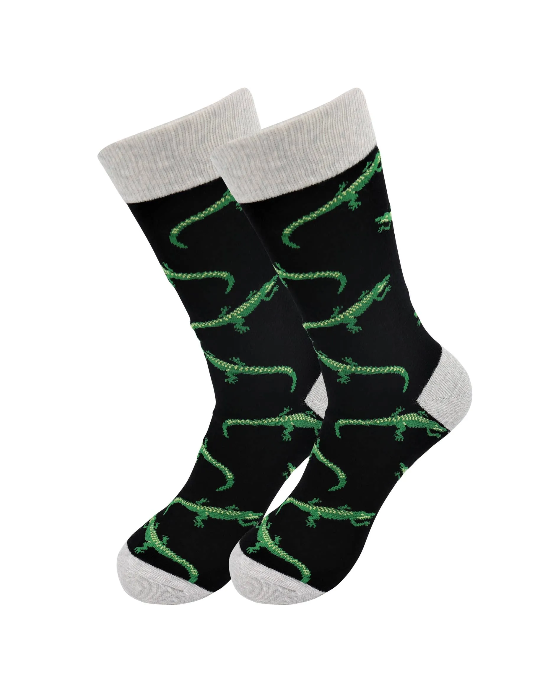 Animal Socks – Rhino, Alligator, Zebra, Wolf Fun Comfy Socks