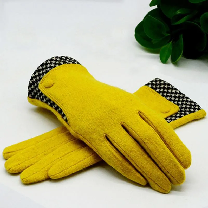 Autumn-Winter Women's Elegant Cashmere Gloves