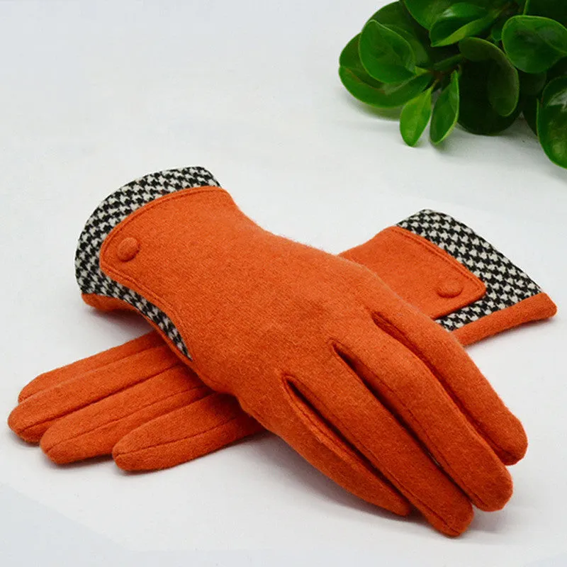 Autumn-Winter Women's Elegant Cashmere Gloves