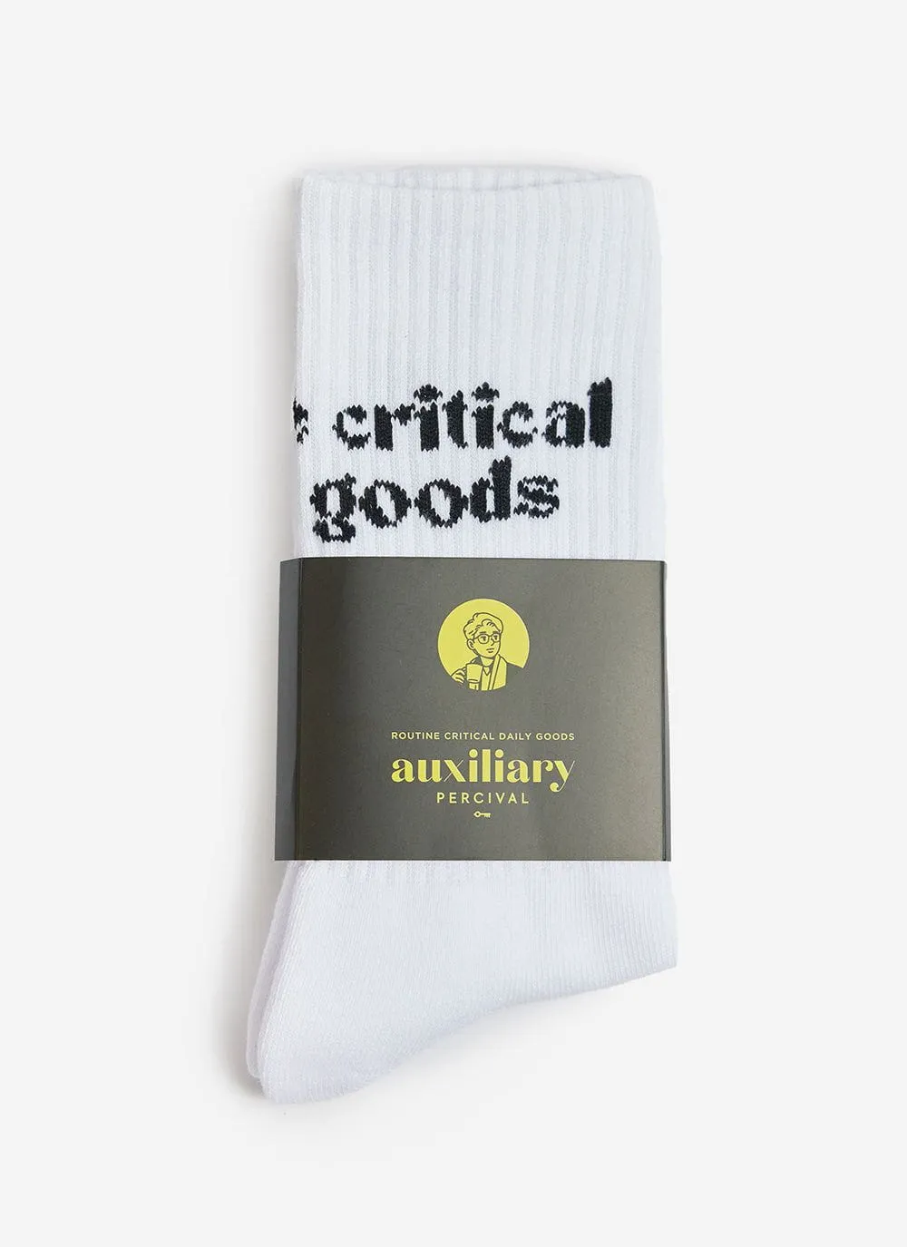 Auxiliary Socks 01 | Cotton | White