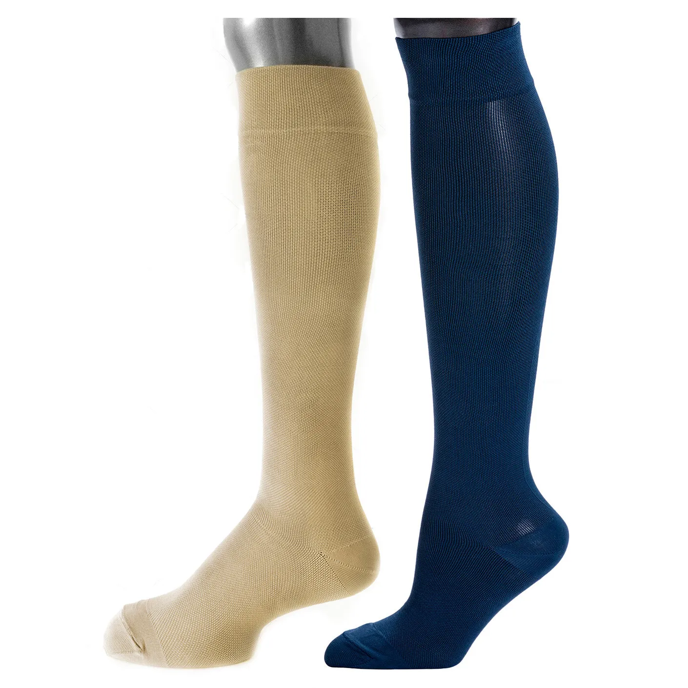 Be Shapy Socks 2 Pack Knee High Compression for Daily Use