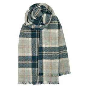 Brock Luxury Fine Wool Stole - Bannockbane Grey