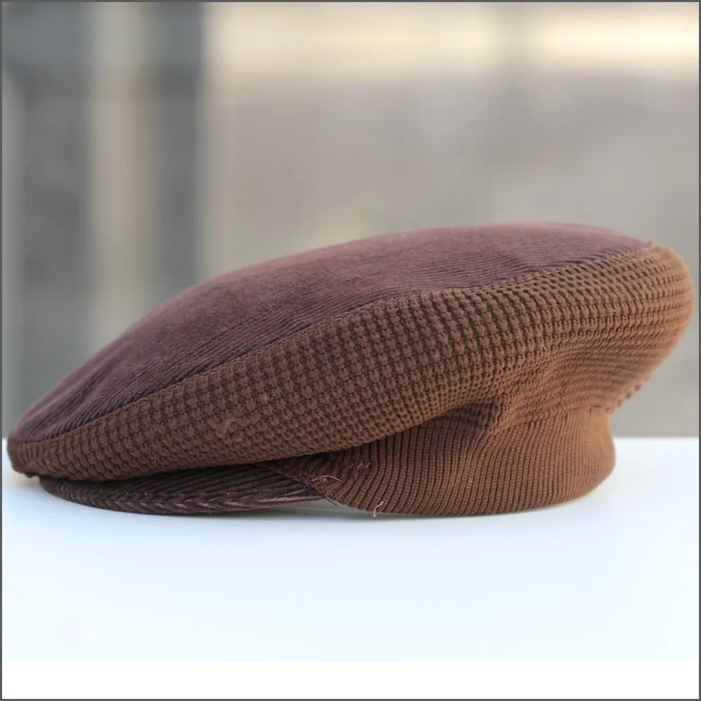 Brown Cord Cap 