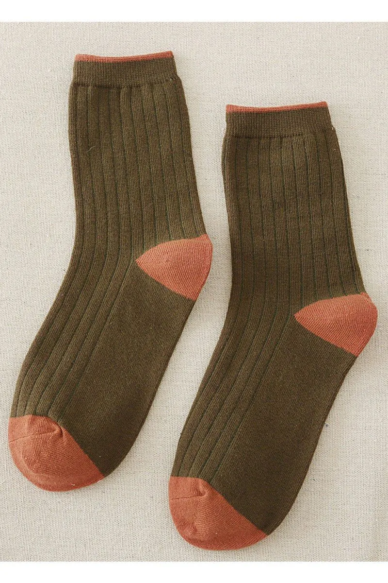 CASUAL DAILY SIMPLE MID SOCKS