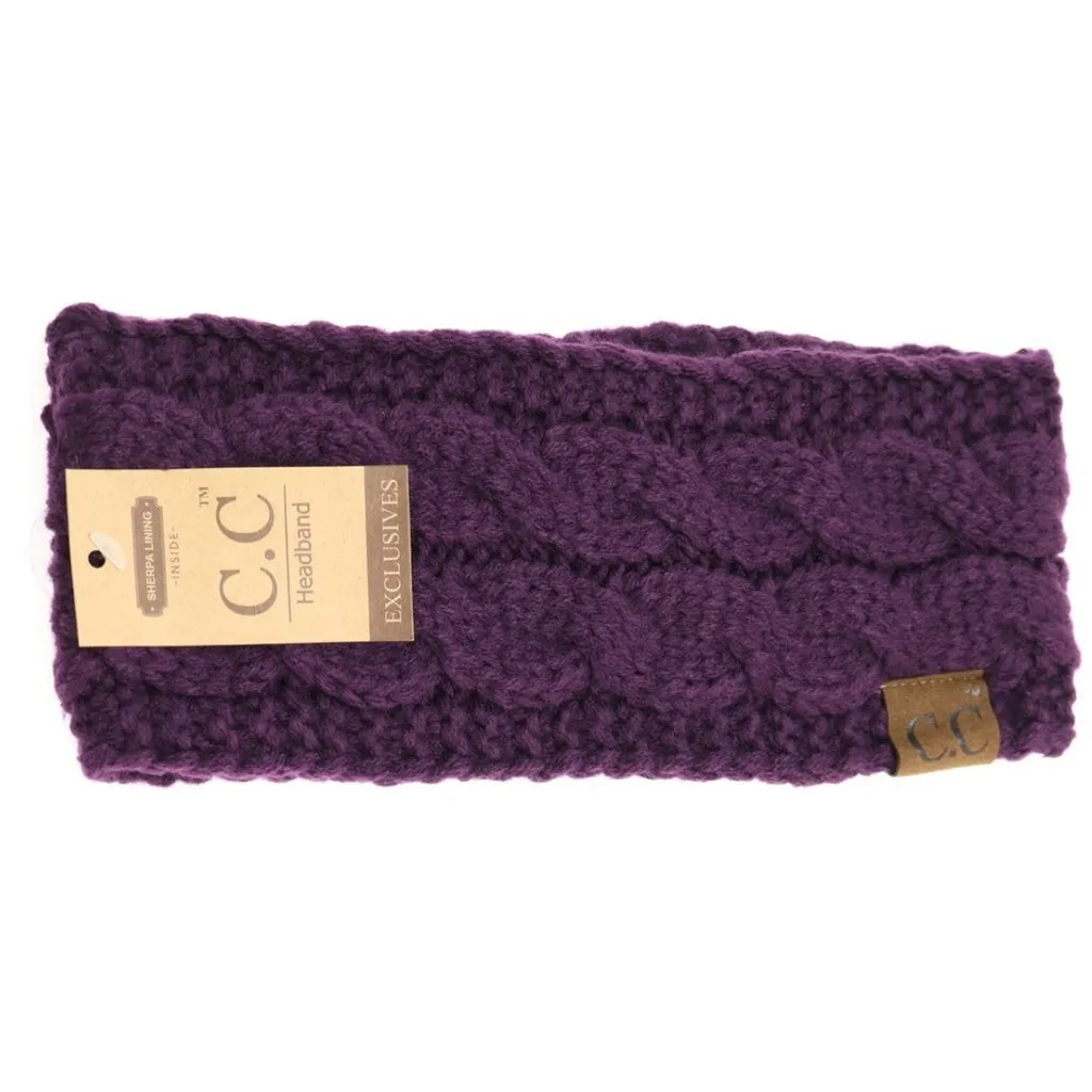 CC Cable Knit Head Wrap