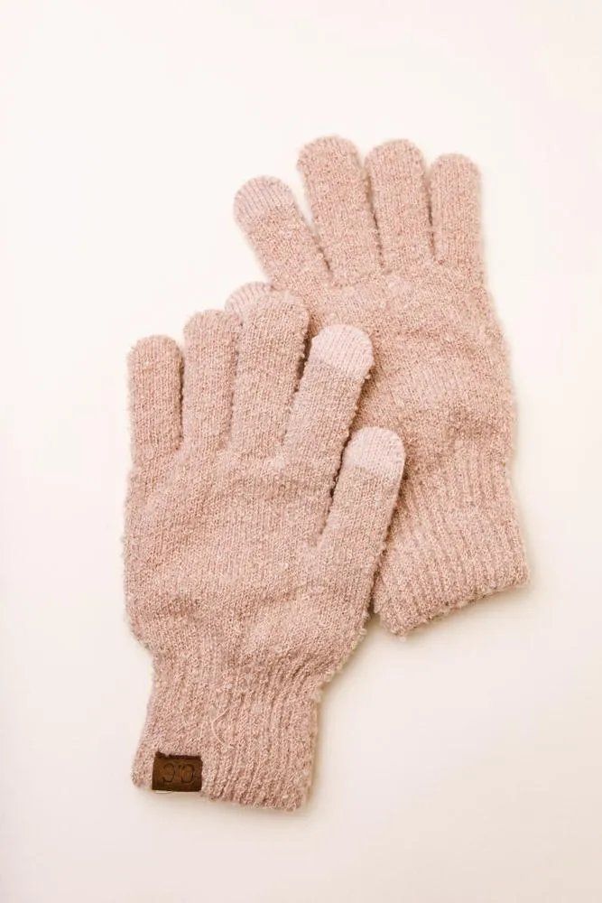 C.C. Gloves in Pink