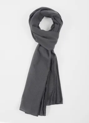 Charcoal Grey Georgette Soft scarf