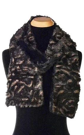 Classic Scarf - Two-Tone, Luxury Faux Fur in Vintage Rose - Sold Out!