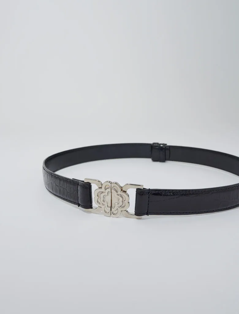 Clover buckle belt