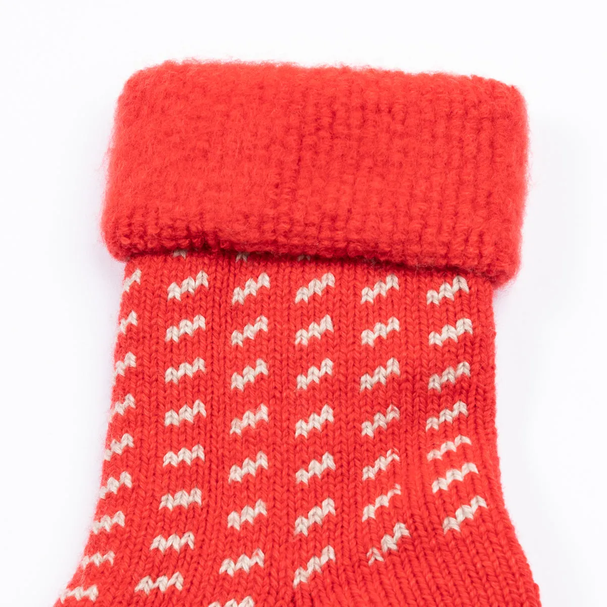 Comfy Room Socks - Bird's Eye Scarlet