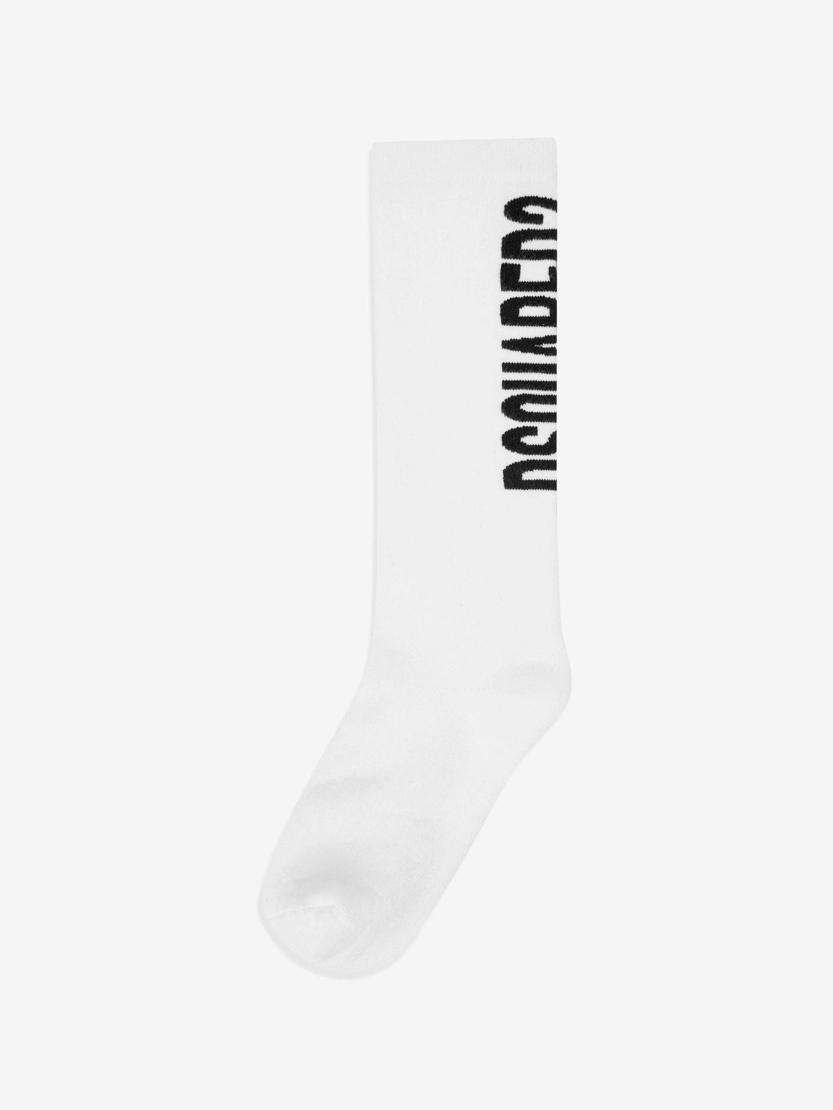 Dsquared2 Kids Logo Socks in White