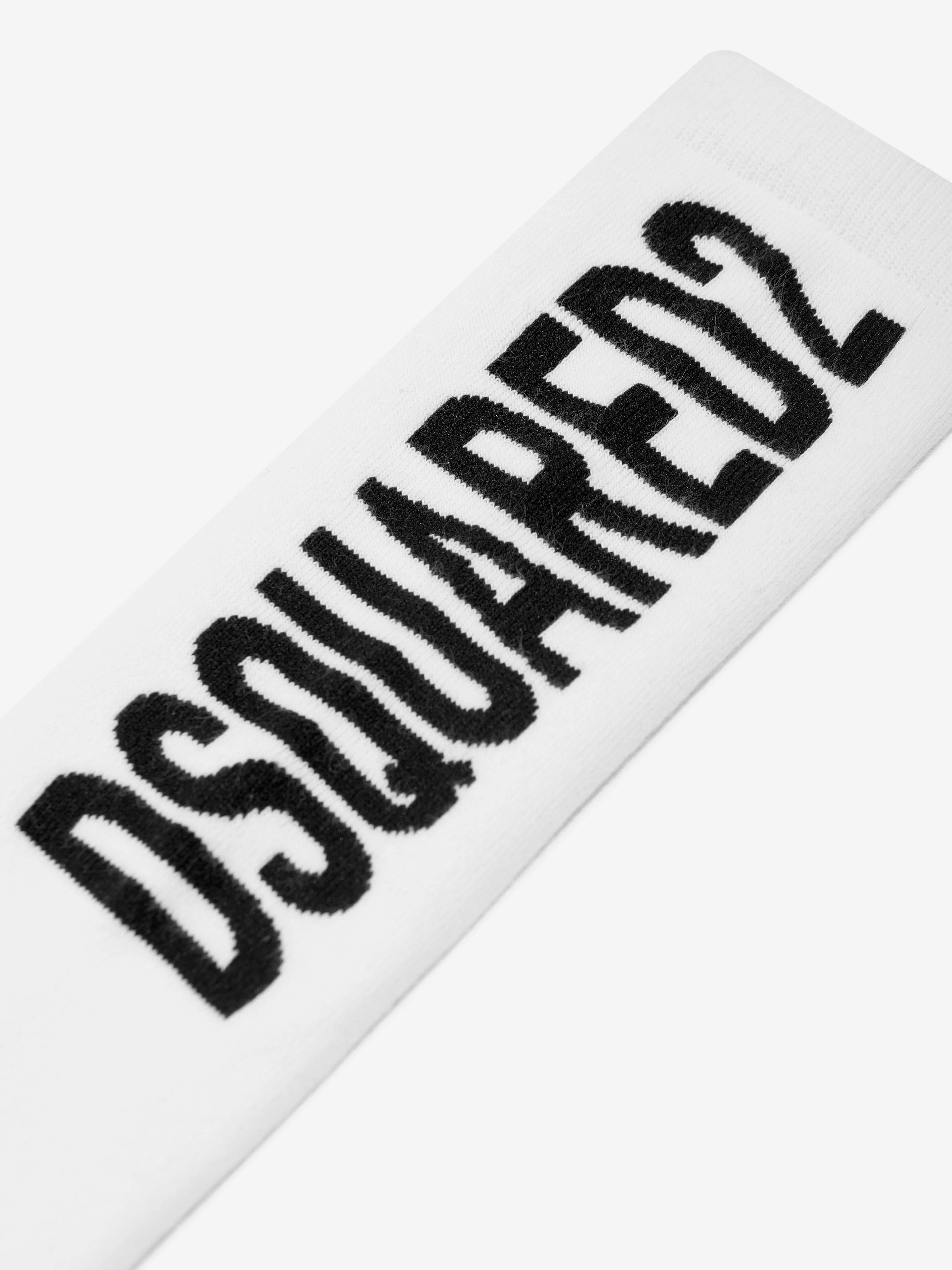 Dsquared2 Kids Logo Socks in White