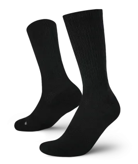 Everyday Merino Crew Socks Black