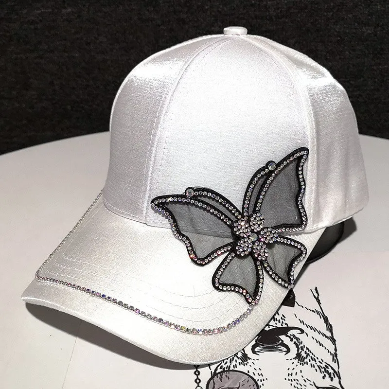 fashionable hat stylish butterfly baseball caps