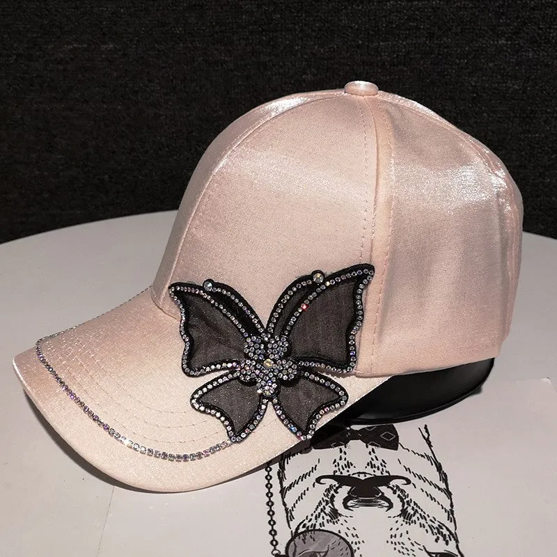 fashionable hat stylish butterfly baseball caps