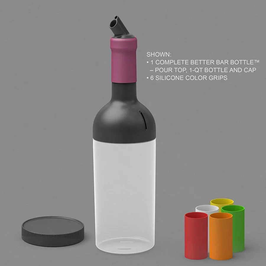 FIFO BBKIT-320 1 Qt Better Bar Bottle - 6 / CS