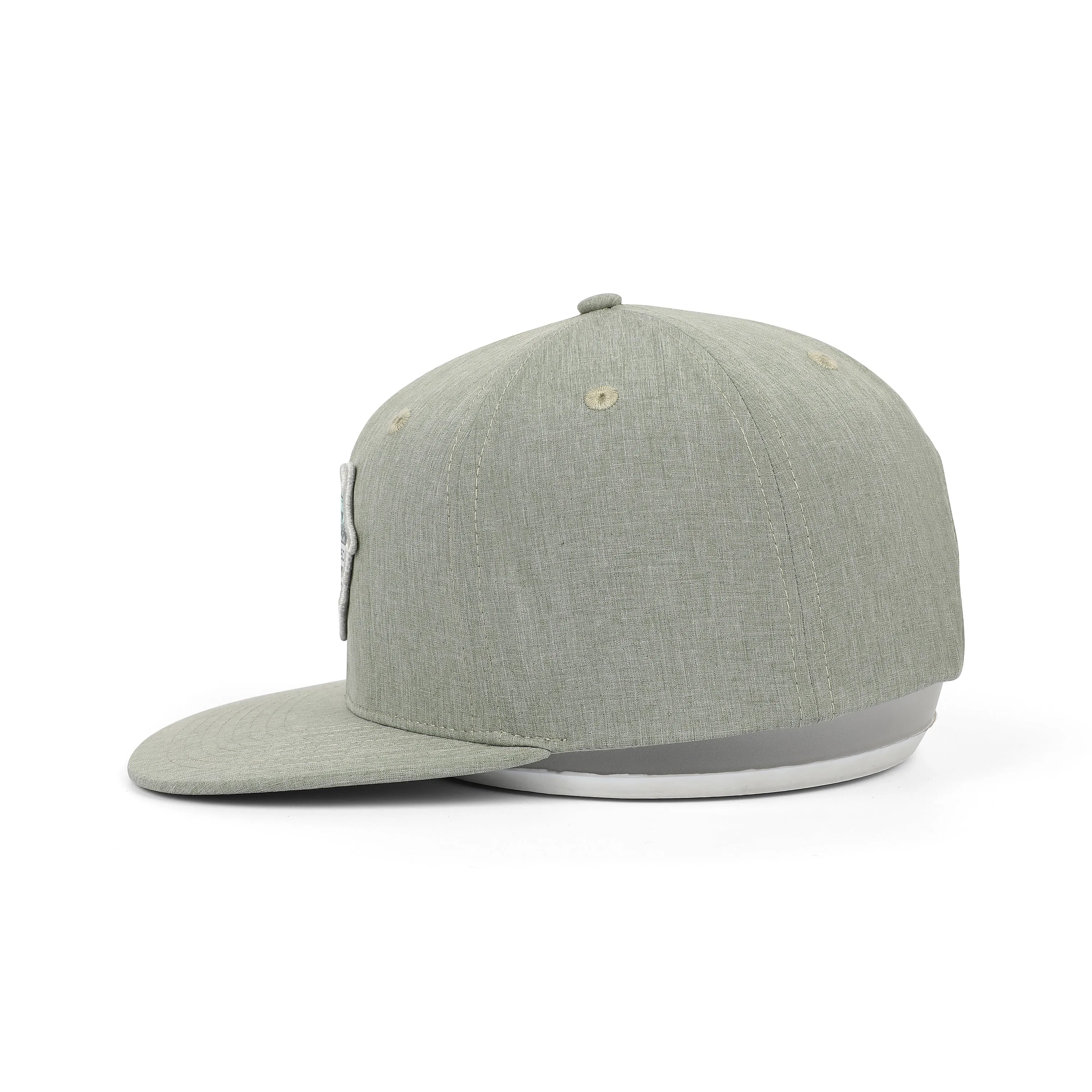 Green Modern Marlin Snapback Hat