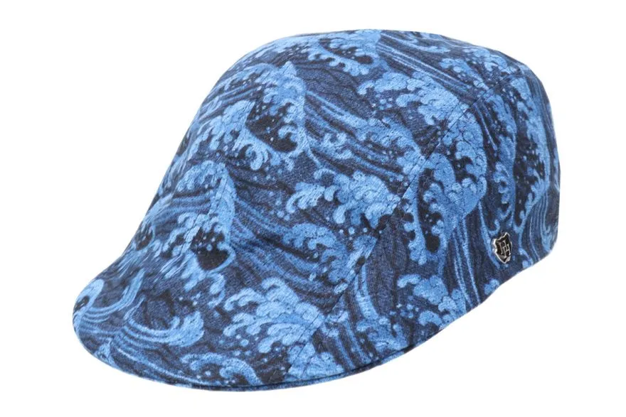 Hills Hats Waves Driving Cap