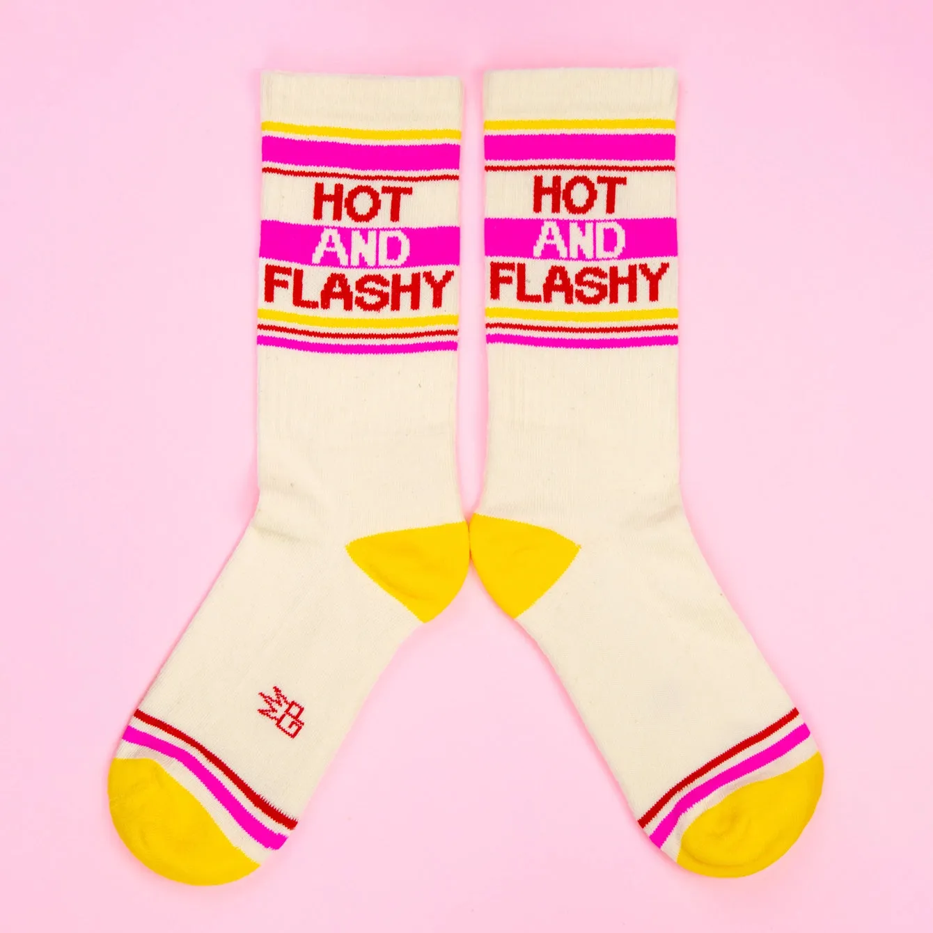 Hot And Flashy Gym Crew Socks