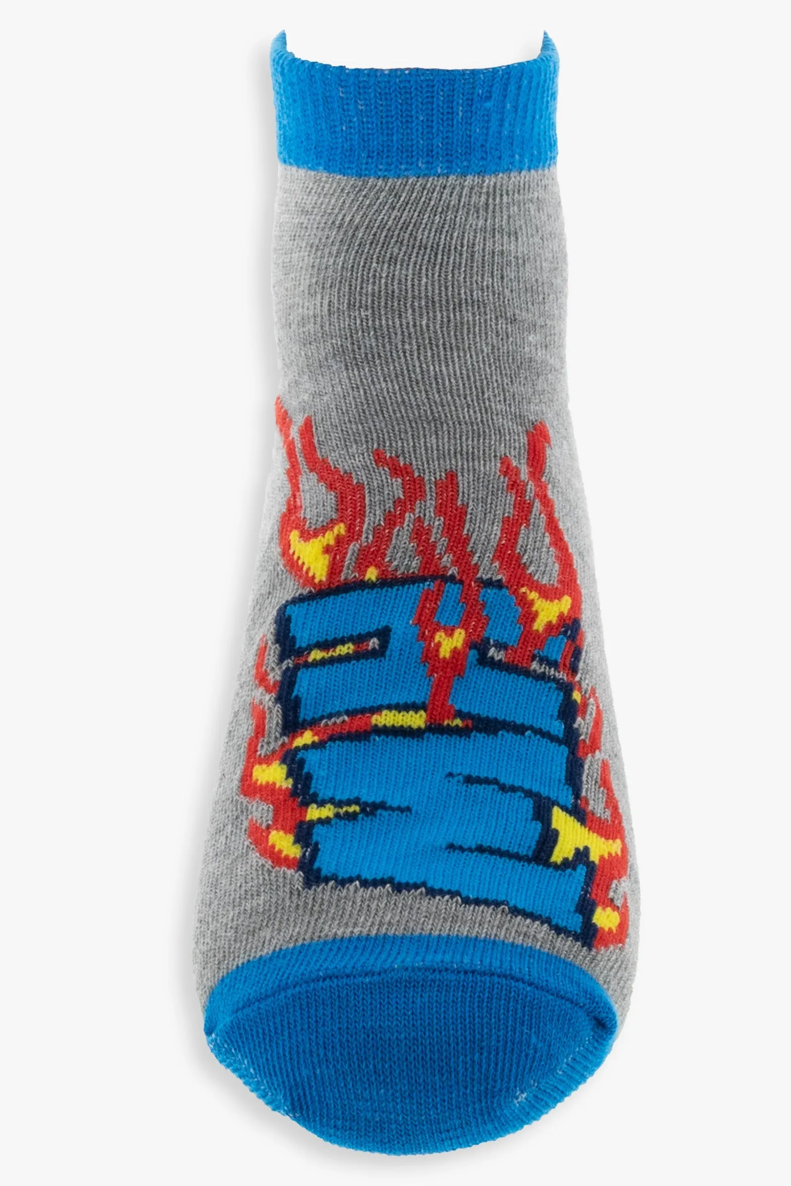 Hot Wheels Youth Boys 3-Pack No-Show Ankle Socks