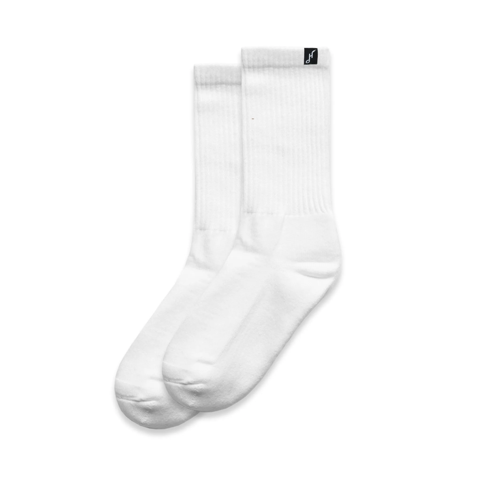 Hoy Daily Socks - White