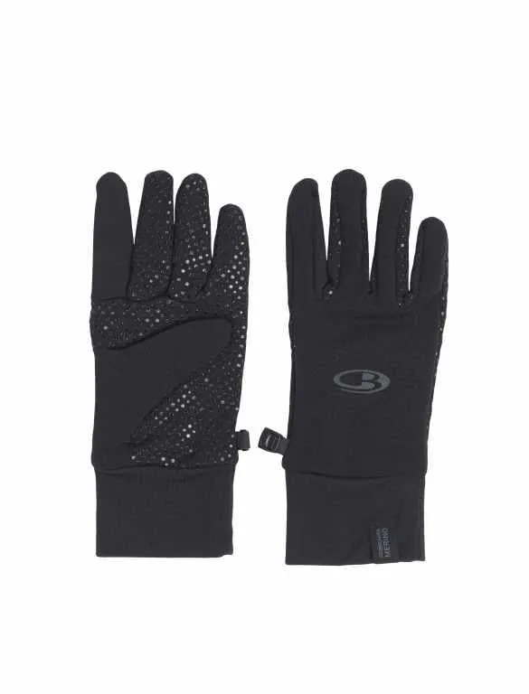 icebreaker Merino Unisex RealFleece™ Sierra Gloves Black Cargo