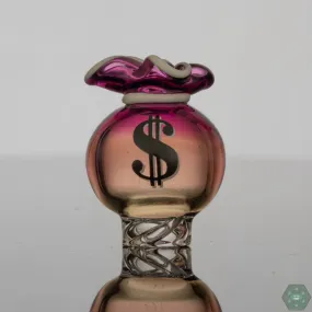 Just Another Glass Blower Moneybag Spinner Cap – Stylish Carb Cap for 25mm Quartz Nails