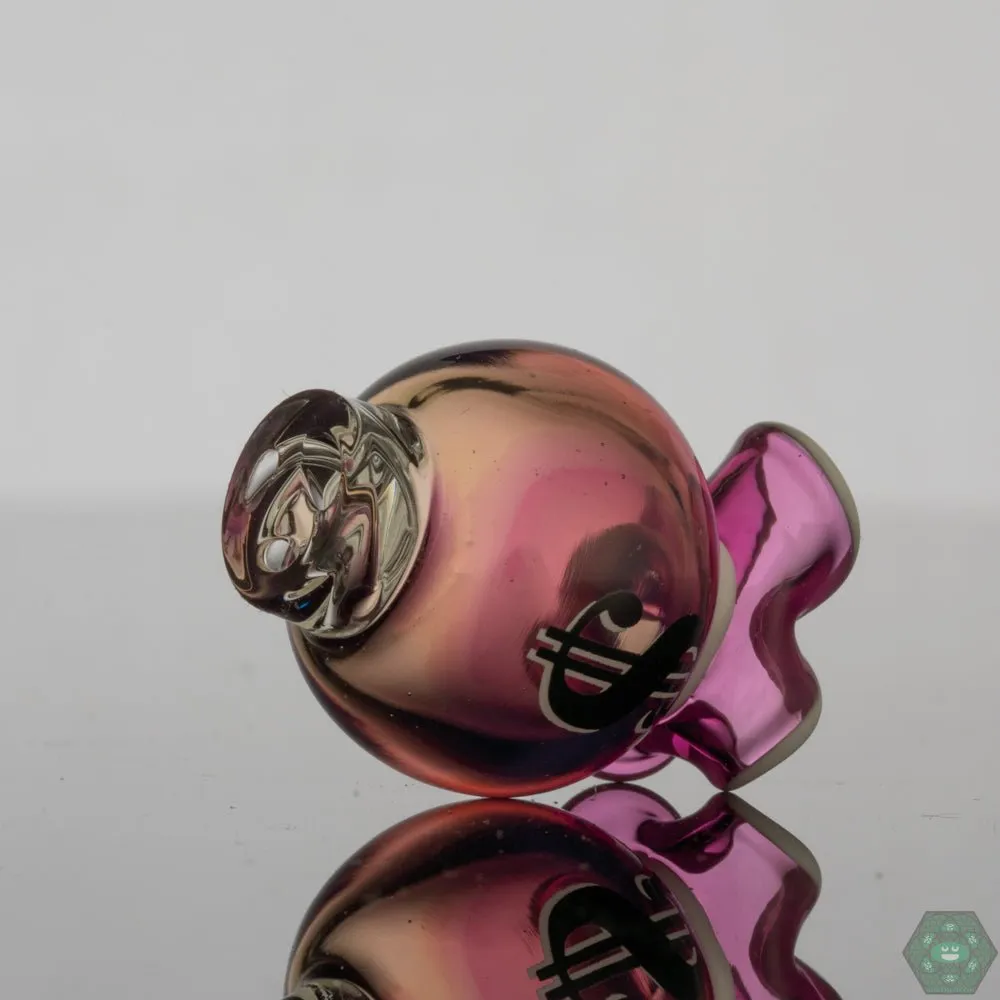 Just Another Glass Blower Moneybag Spinner Cap – Stylish Carb Cap for 25mm Quartz Nails