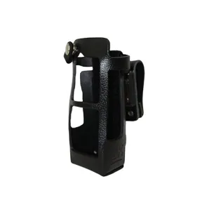 Leather Open Keypad Holster with D-Swivel for BKR9000 Radios BKR0420