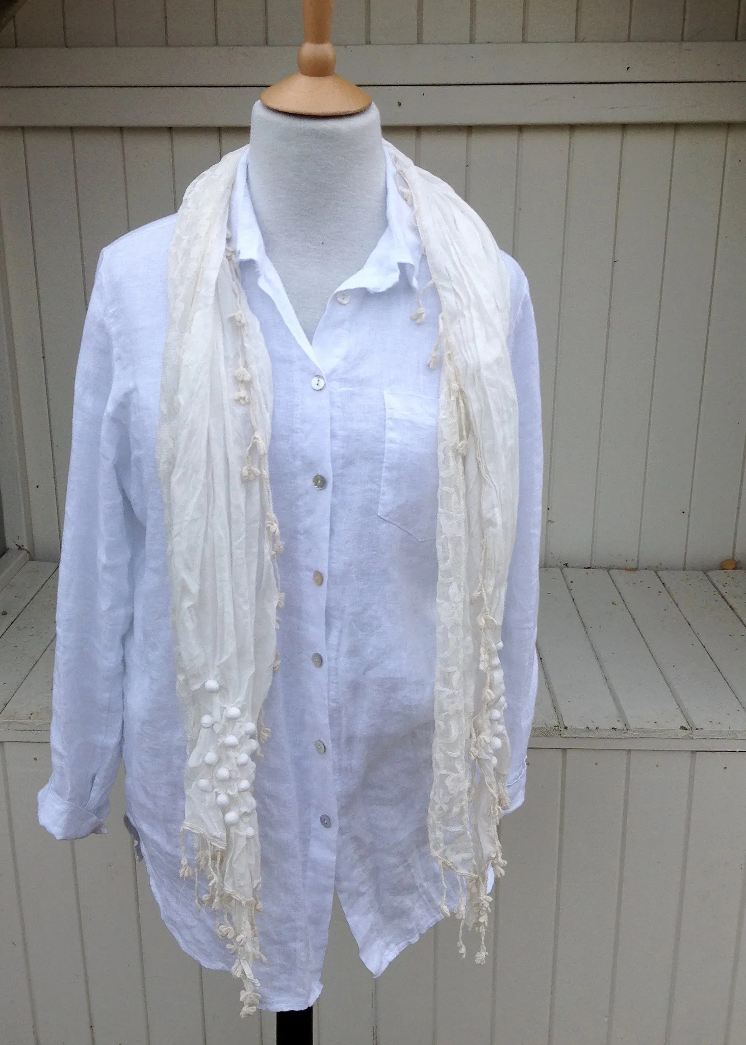 Licata Scarf in Cream