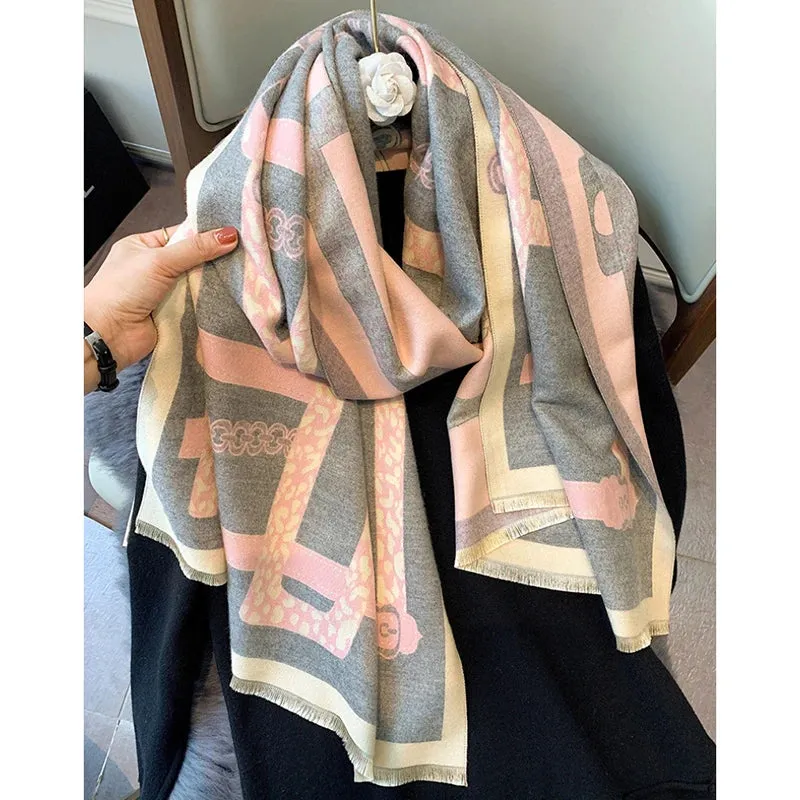 Luxury Winter Cashmere Scarf