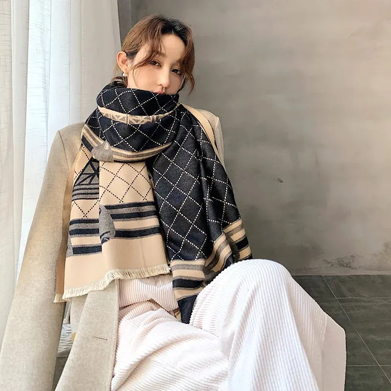 Luxury Winter Cashmere Scarf