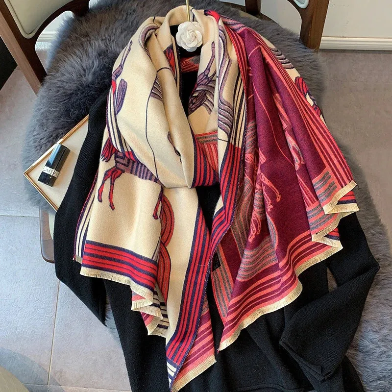 Luxury Winter Cashmere Scarf