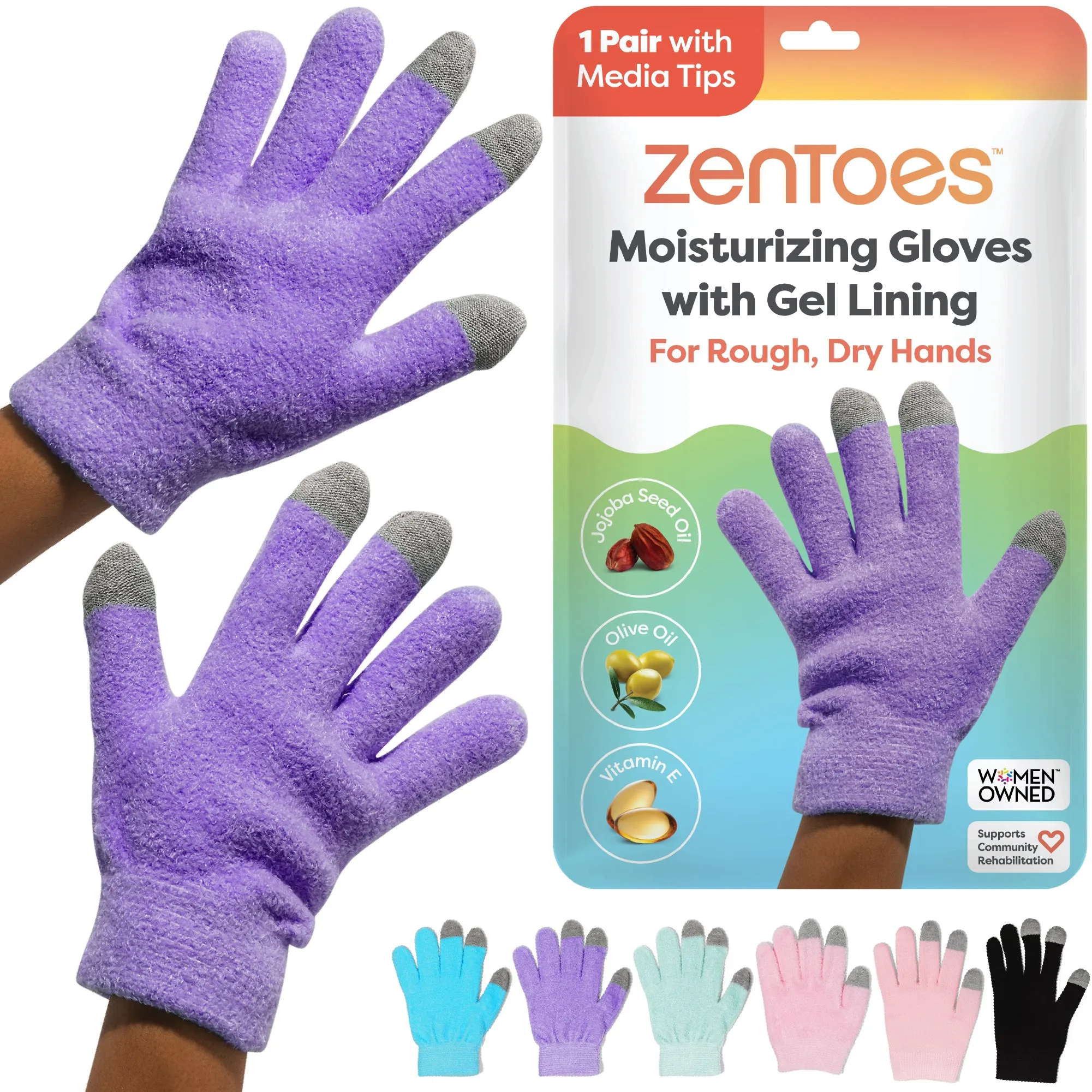 NEW & IMPROVED Moisturizing Gel Lined Gloves