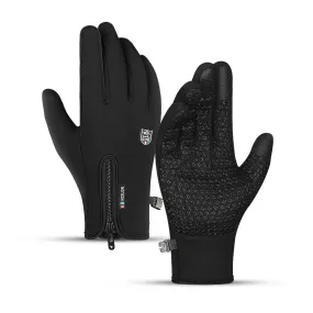 Outdoor Winter Cycling Gloves Bicycle Waterproof Runnning Gloves Bike Hiking Motorcycle Sport Gloves Touchscreen Full Finger