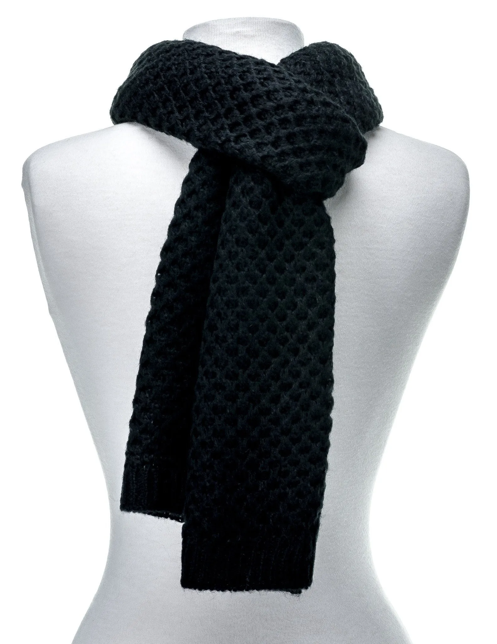 Premium Mens Scarf - Mufflers for Men - Weave Pattern Scarf