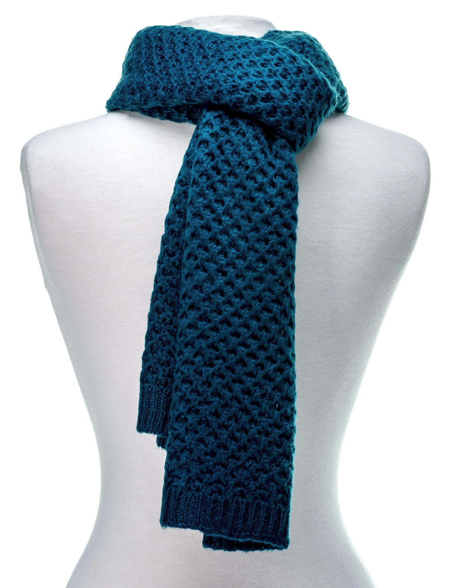 Premium Mens Scarf - Mufflers for Men - Weave Pattern Scarf