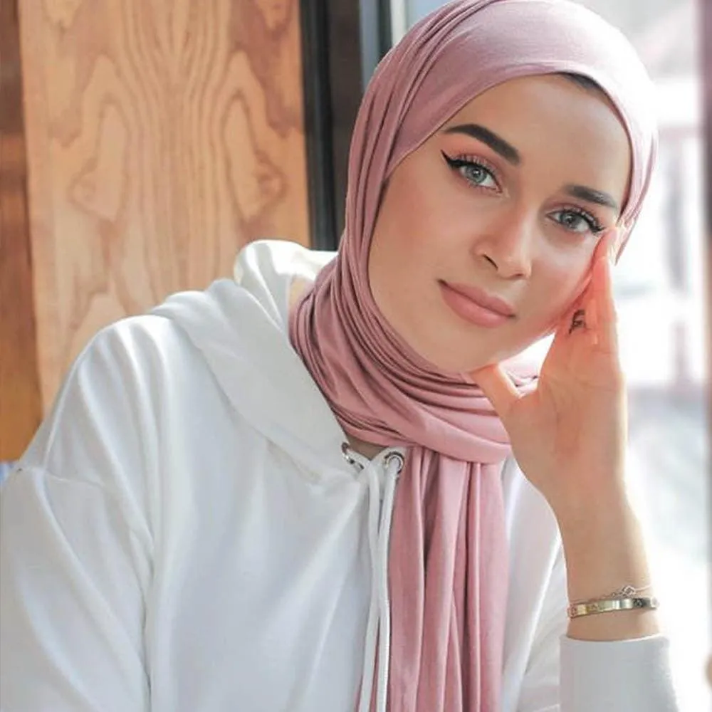 Premium Quality Soft Stretchy Jersey Hijab for Comfort and Style