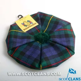 Pure Wool Tam in MacEwan Modern Tartan