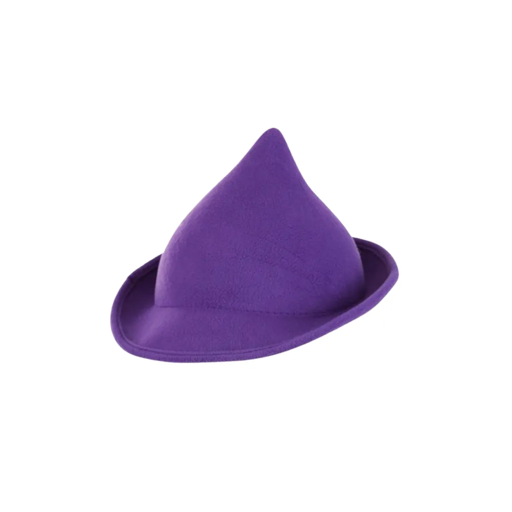 Purple Modern Witch Hat