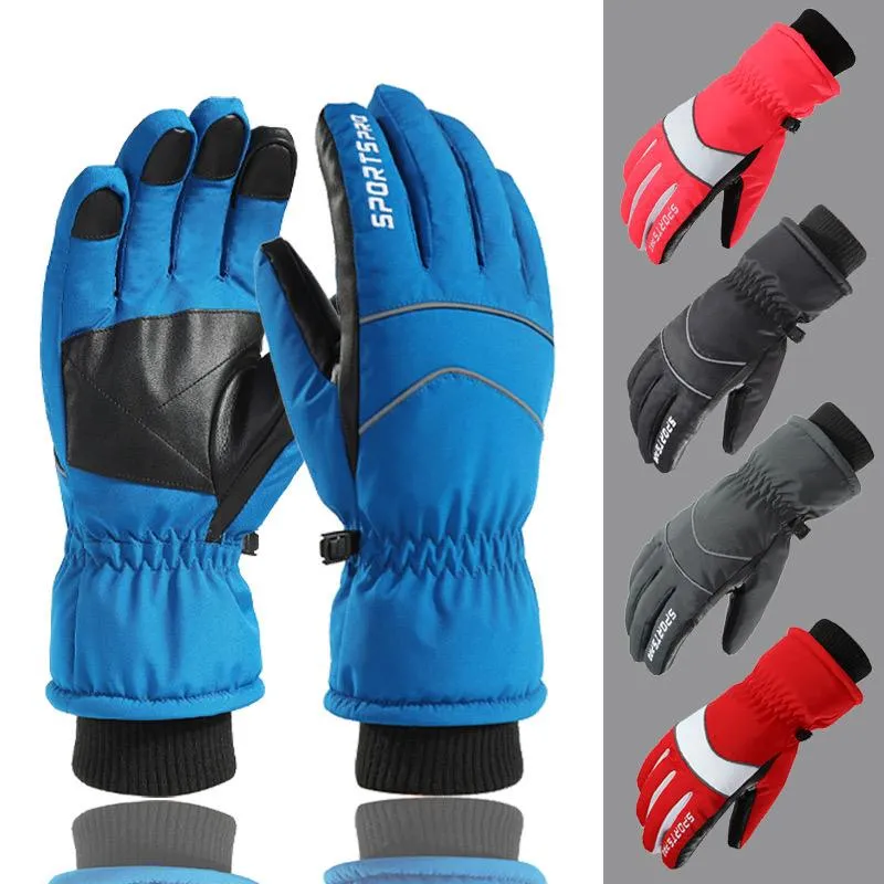 SportsPro Hiking Gloves Waterproof Windproof Riding Warm Cold Weather Gloves