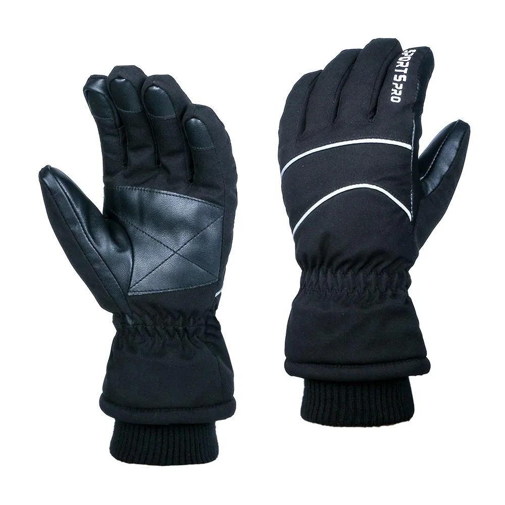 SportsPro Hiking Gloves Waterproof Windproof Riding Warm Cold Weather Gloves