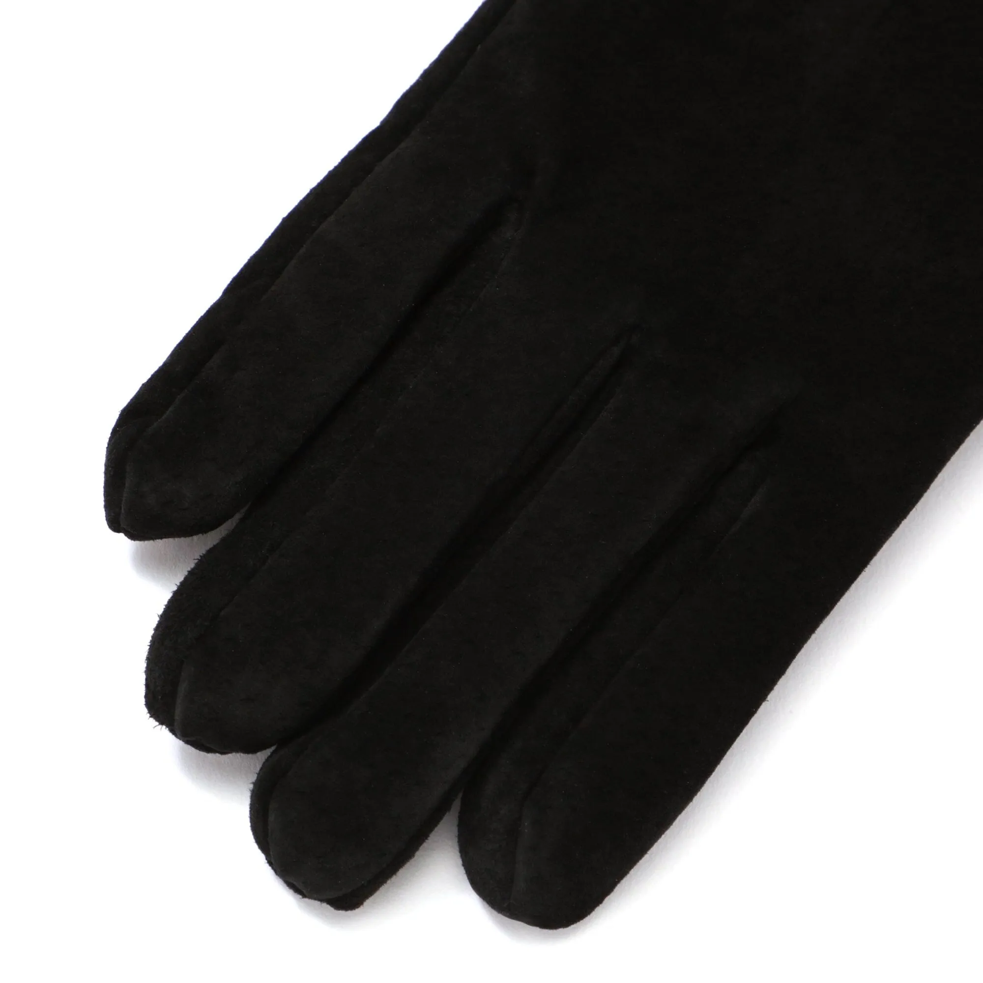 Suede Gloves Black