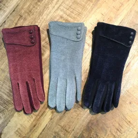 Warm Chenille Texting Gloves