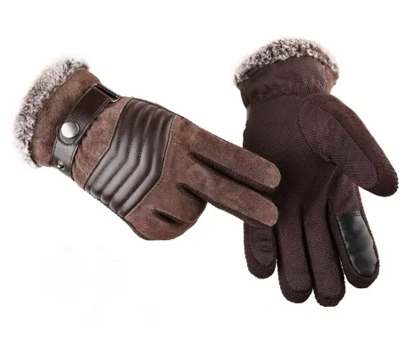 Warm Lining Winter Gloves for Men