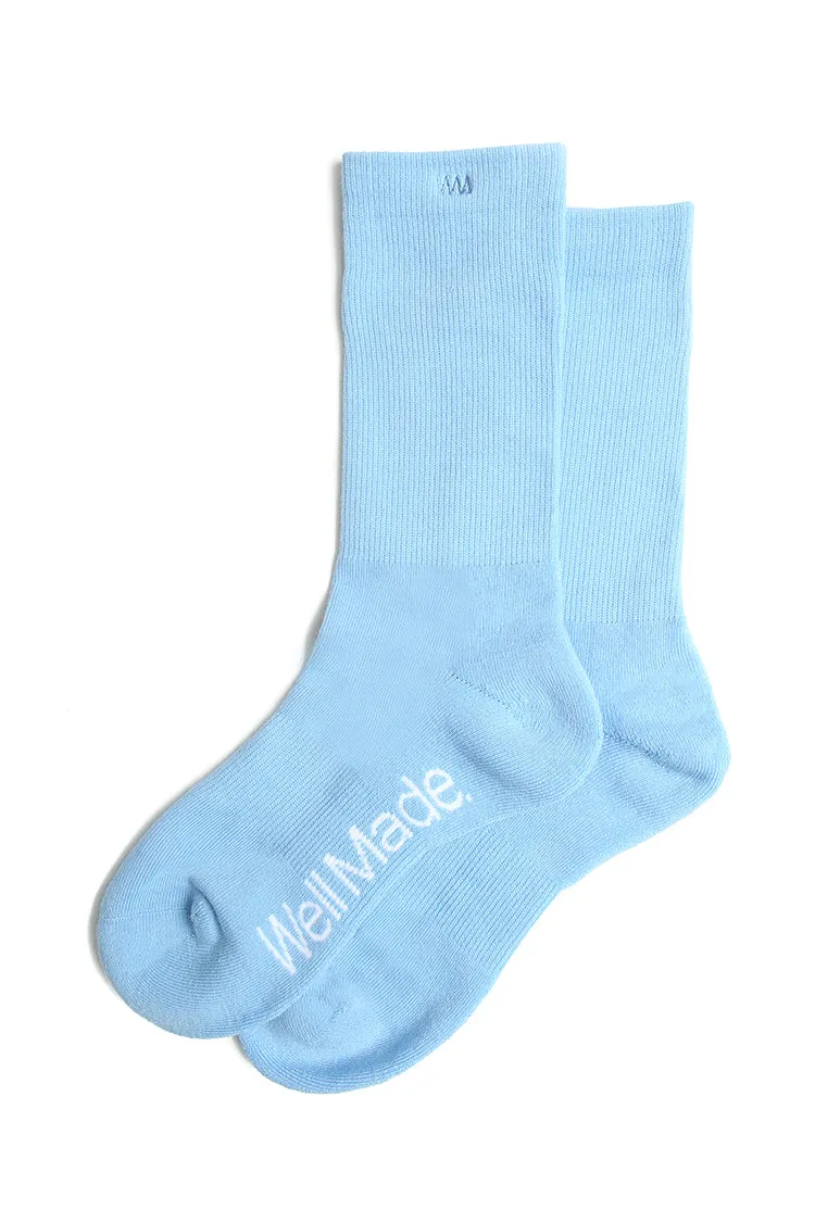 Well Made Daily Socks Blue